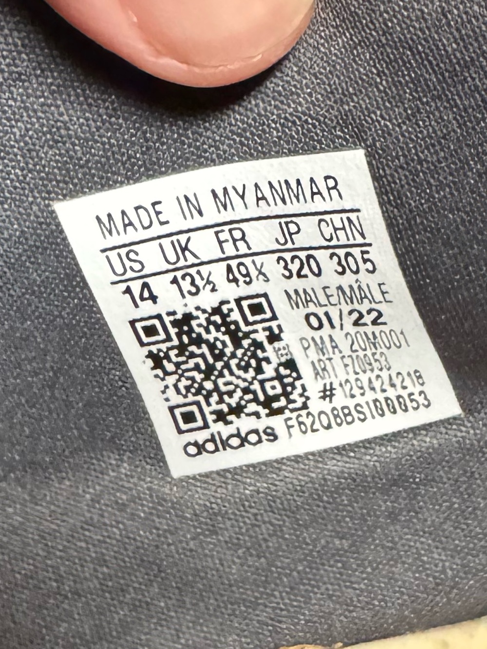 Adidas Lite Racer Adapt men’s 14 - Picture 7 of 8